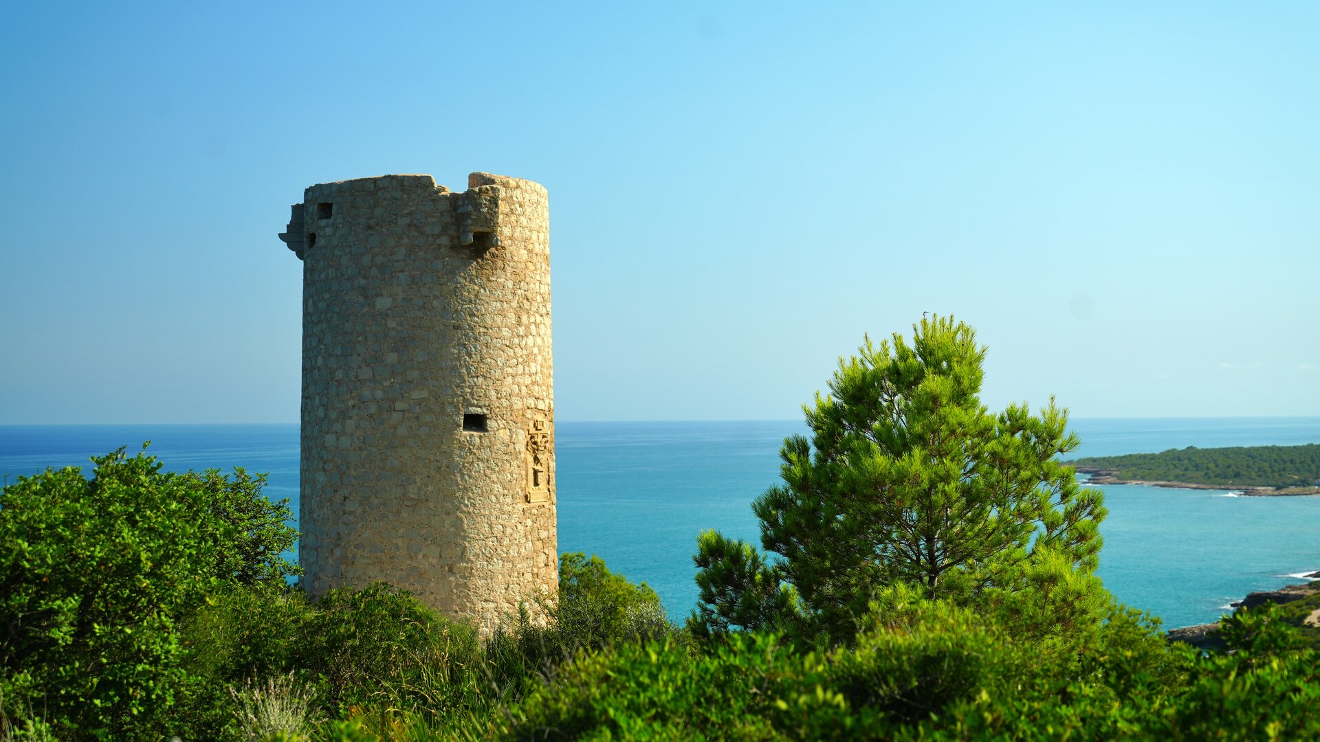 Costa del Azahar vista desde Peñíscola
